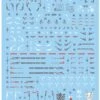 Bandai 1 PACK DECAL N°132 RG GUNDAM HI-NU 1/144 -Optimal Modèles Magasin 10794047a