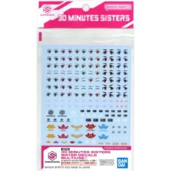 BANDAI 30MS 1/144 30 Minutes Sisters Water Decals Multiuse 1