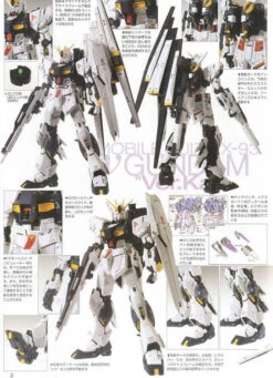 BANDAI GUN83107 GUNPLA MG 1/100 RX-93 NU GUNDAM VER KA -Optimal Modèles Magasin 324