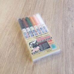 BANDAI GUNPLA MARKER REAL TOUCH 2 SET 6 GUNDAM -Optimal Modèles Magasin 346