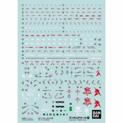Bandai 1 PACK DECAL N°125 RG GUNDAM NU 1/144