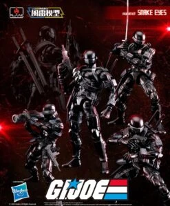 FLAME TOYS GI JOE FIGURINE FURAI MODEL PLASTIC MODEL KIT SNAKE EYES 13 CM