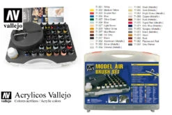 VALLEJO 50012 MODEL AIR 71172 COLOR SET AND AIRBRUSH