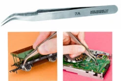 VALLEJO EXTRA FINE CURVED TWEEZERS