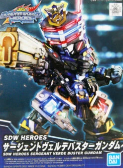 BANDAI GUN75688 GUNPLA SDW HEROES GUNDAM VERDE BUSTER SGT