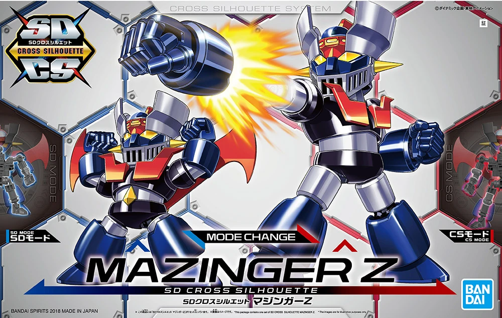 BANDAI GO63286 SD CROSS SILHOUETTE MAZINGER Z 3 BANDAI GO63286 SD CROSS SILHOUETTE MAZINGER Z
