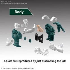 BANDAI MHA72739 EG IZUKU MIDORIYA -Optimal Modèles Magasin 72739a