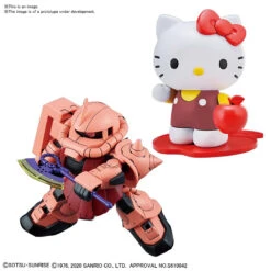BANDAI GUN74210 SD CROSS SILHOUETTE HELLO KITTY CHAR ZAKU 2 -Optimal Modèles Magasin 74210a