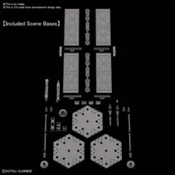 BANDAI GUN74515 GUNPLA RG 1/144 ZEONG WITH SHOTING EFFECT SET -Optimal Modèles Magasin 74515c