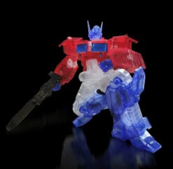 FLAMETOYS FLA74954 TRANSFORMERS OPTIMUS PRIME CLEAR MK -Optimal Modèles Magasin 74954g