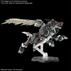BANDAI DIG76109 FIGURE RISE AMP METALGARURUMON BLACK VER -Optimal Modèles Magasin 76109b