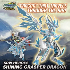 BANDAI GUNPLA SDW HEROES SHINING GRASPER DRAGON -Optimal Modèles Magasin 84466