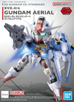 BANDAI SD GUNDAM AERIAL EX STANDARD