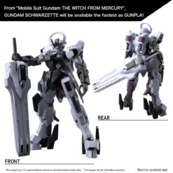 BANDAI HG 1/144 GUNDAM SCHWARZETTE -Optimal Modèles Magasin 89764a