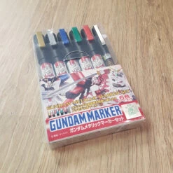 BANDAI GUNPLA MARKER GUNDAM SET METALLIC -Optimal Modèles Magasin 967