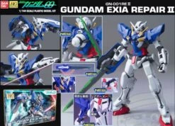 BANDAI GUN80384 GUNPLA HG 1/144 GUNDAM EXIA REPAIR II -Optimal Modèles Magasin ban hg exia repair ii