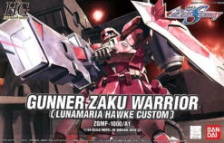 BANDAI GUNPLA HG 1/144 22 GUNNER ZAKU WARRIOR LUNAMARIA HAWKE