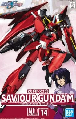BANDAI GUN58782 GUNPLA NG 1/100 SAVIOUR GUNDAM