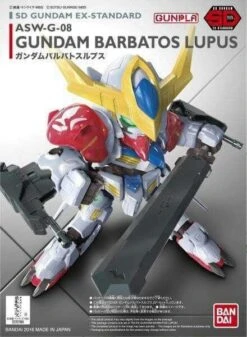 BANDAI GUNPLA SD GUNDAM EX-STD 014 ASW-G-08 BARBATOS LUPUS