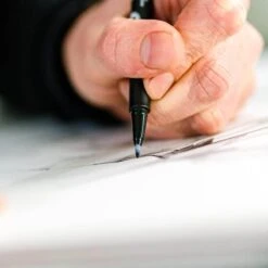 MOLOTOW BLACKLINER ETUI SET 3 4PCS -Optimal Modèles Magasin feutre molotow blackliner brush s calligraphie