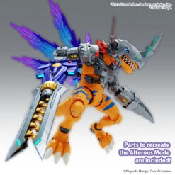 BANDAI Figure-rise Standard Amplified Metalgreymon Vaccine -Optimal Modèles Magasin frsa metalgreymon vaccine o3