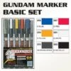 BANDAI GUNPLA MARKER GUNDAM SET 6 -Optimal Modèles Magasin gms105 gundam marker basic set set of 6 00
