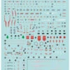 Bandai 1 PACK DECAL N°111 RG 1/144 ASTRAY RED FRAME -Optimal Modèles Magasin gundam decal n111 rg 1 144 astray red frame
