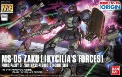BANDAI GUNPLA HG 1/144 MS-05 ZAKU I KYCILIAS FORCES THE ORIGIN