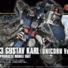 BANDAI GUN82950 GUNPLA HG 1/144 221 GUSTAV KARL UNICORN VERSION -Optimal Modèles Magasin hg221 gustav karl uc boxart