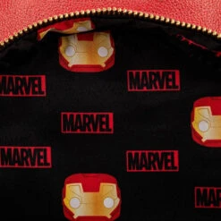 MARVEL LOUNGEFLY MINI SAC A DOS IRONMAN LIGHT-UP -Optimal Modèles Magasin lfmvbk0161c