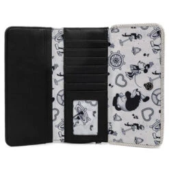 DISNEY LOUNGEFLY PORTEFEUILLE STEAMBOAT WILLIE -Optimal Modèles Magasin lfwdwa1666c