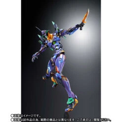 BANDAI EVANGELION METAL BUILD EVA-01 TEST TYPE METALLIC 22CM -Optimal Modèles Magasin mb eva 01 test type eva2020 7