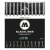 MOLOTOW BLACKLINER WALLET COMPLETE SET 11PCS -Optimal Modèles Magasin mw200485