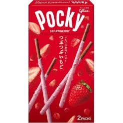 GLICO POCKY CHUNKY STRAWBERRY (TSUBU TSUBU ICHIGO) 55G