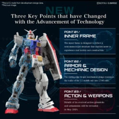 BANDAI RG 1/144 RX-78-2 Gundam Ver.2.0 -Optimal Modèles Magasin rg rx782 v2 o6o