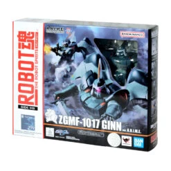 BANDAI Mobile Suit Gundam Seed Figurine Robot Spirits (Side MS) ZGMF-1017 GINN Ver. A.N.I.M.E. 12 Cm
