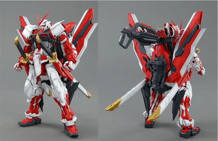 BANDAI 1/100 MG Gundam Astray Red Frame Lowe Guele's Customize Mobile Suit MBF-PO2KAI 4 BANDAI 1/100 MG Gundam Astray Red Frame Lowe Guele's Customize Mobile Suit MBF-PO2KAI – Image 2