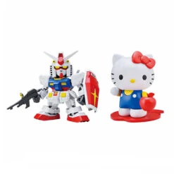 BANDAI GUN70469 SD HELLO KITTY/GUNDAM RX-78-2 EX STAND -Optimal Modèles Magasin sdex hello kitty rx782