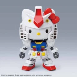 BANDAI GUN70469 SD HELLO KITTY/GUNDAM RX-78-2 EX STAND -Optimal Modèles Magasin sdex hello kitty rx782 8