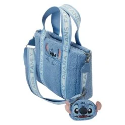 Disney Loungefly Tote Bag Stitch Plush With Coin -Optimal Modèles Magasin wdtb2899 lfdisneystitchpluscrossbodywithcoinbag4767quarter