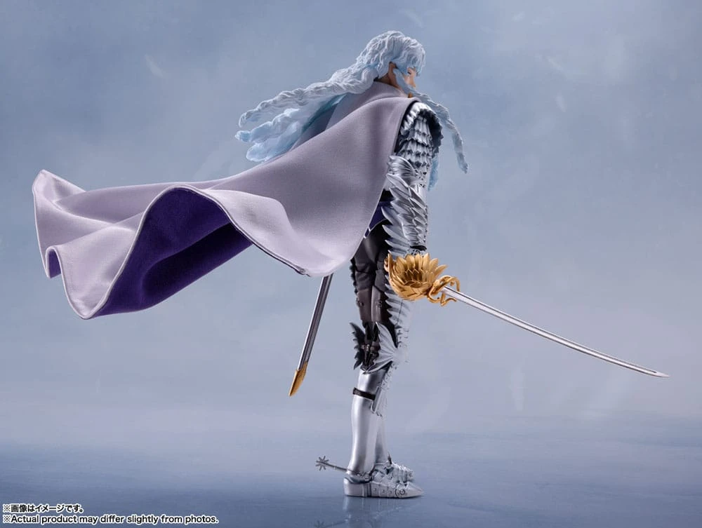 BANDAI Berserk Figurine S.H. Figuarts Griffith (Hawk Of Light) 15 Cm 5 BANDAI Berserk Figurine S.H. Figuarts Griffith (Hawk Of Light) 15 Cm – Image 3