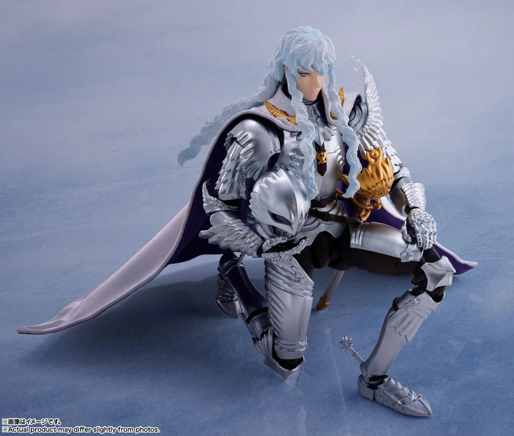 BANDAI Berserk Figurine S.H. Figuarts Griffith (Hawk Of Light) 15 Cm 6 BANDAI Berserk Figurine S.H. Figuarts Griffith (Hawk Of Light) 15 Cm – Image 4