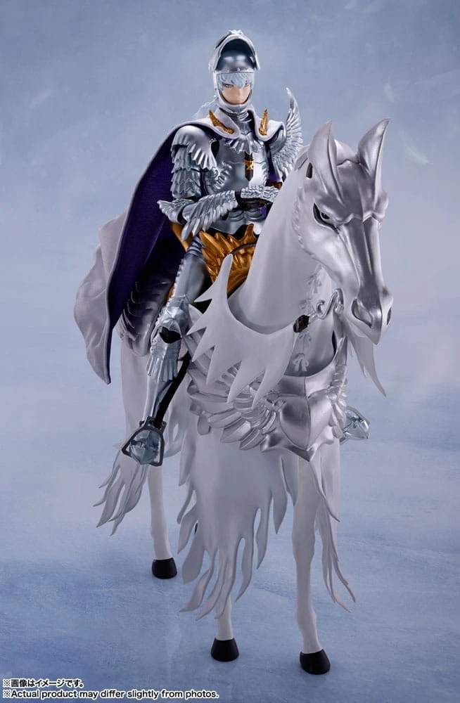 BANDAI Berserk Figurine S.H. Figuarts Griffith (Hawk Of Light) 15 Cm 11 BANDAI Berserk Figurine S.H. Figuarts Griffith (Hawk Of Light) 15 Cm – Image 9