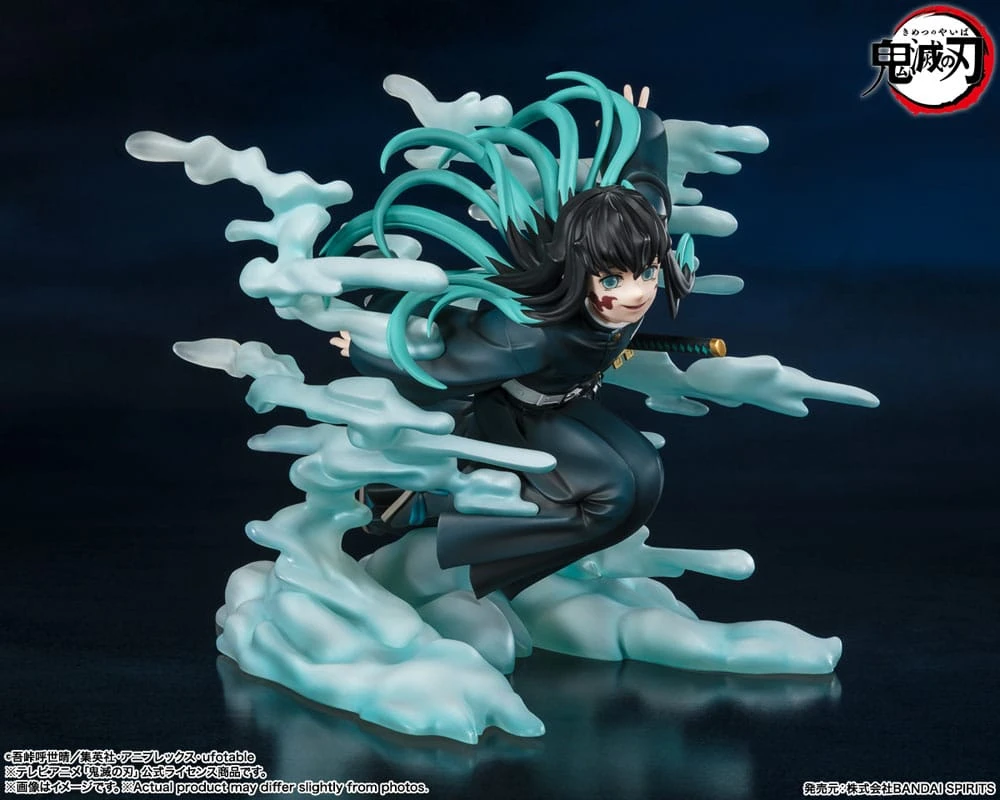 BANDAI Demon Slayer: Kimetsu No Yaiba Statuette PVC FiguartsZERO Muichiro Tokito 15 Cm 8 BANDAI Demon Slayer: Kimetsu No Yaiba Statuette PVC FiguartsZERO Muichiro Tokito 15 Cm – Image 6