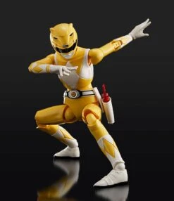 FLAME TOYS Power Rangers Figurine Furai Model Plastic Model Kit Yellow Ranger 13 Cm -Optimal Modèles Magasin x flto20220702y h
