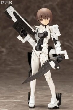 KOTOBUKIYA MEGAMI DEVICE 01 FIGURINE PLASTIC MODEL KIT 1/1 WISM SOLDIER ASSAULT SCOUT 14 CM -Optimal Modèles Magasin x ktokp406 a