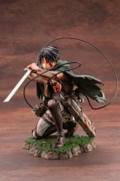 KOTOBUKIYA ATTACK ON TITAN STATUETTE PVC ARTFXJ 1/7 LEVI FORTITUDE VER. 17 CM -Optimal Modèles Magasin x ktopp875 b