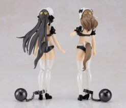 MAX FACTORY Guilty Princess Figurine PLAMAX GP-07 Underwear Body Girl Ran & Jelly: Maid Ver. Set 16 Cm -Optimal Modèles Magasin x mafc01351 b