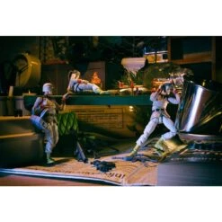 MEGAHOUSE MOBILE SUIT GUNDAM PACK 3 FIGURINES G.M.G. EARTH FEDERATION ARMY SOLDIERS 10 CM -Optimal Modèles Magasin x meho830563 h